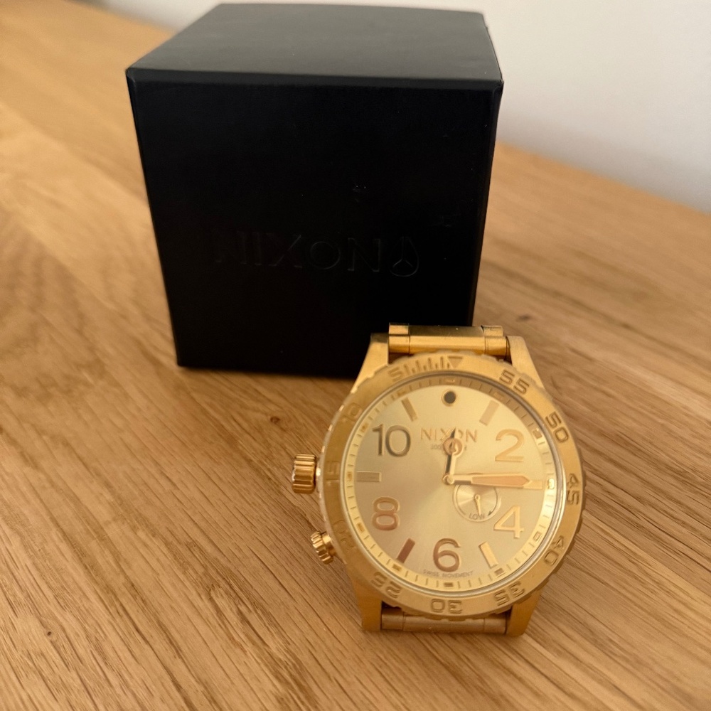 Nixon Men's Gold The 51-30 Watch